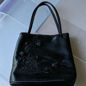 Black formal handbag